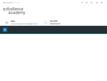 Tablet Screenshot of excellenceacademy4mds.com